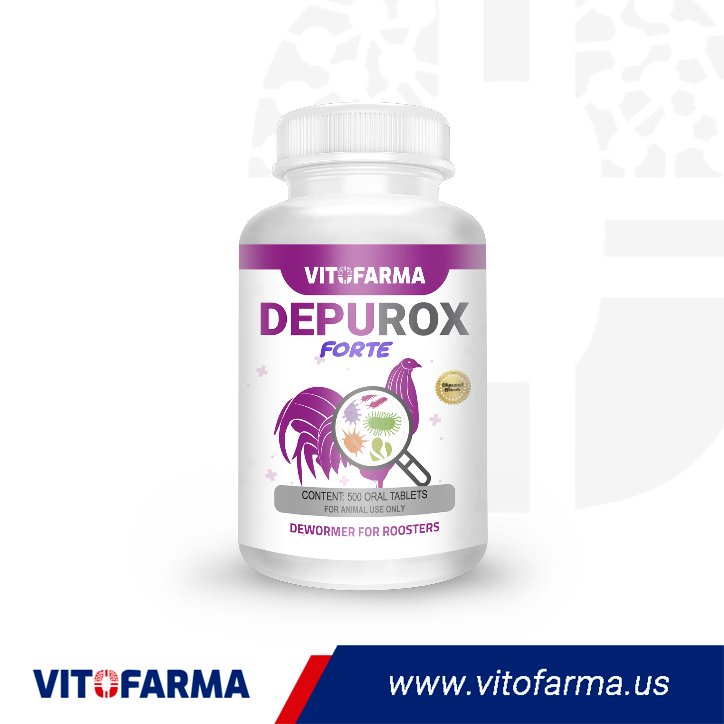DEPUROX FORTE Dewormer for Roosters