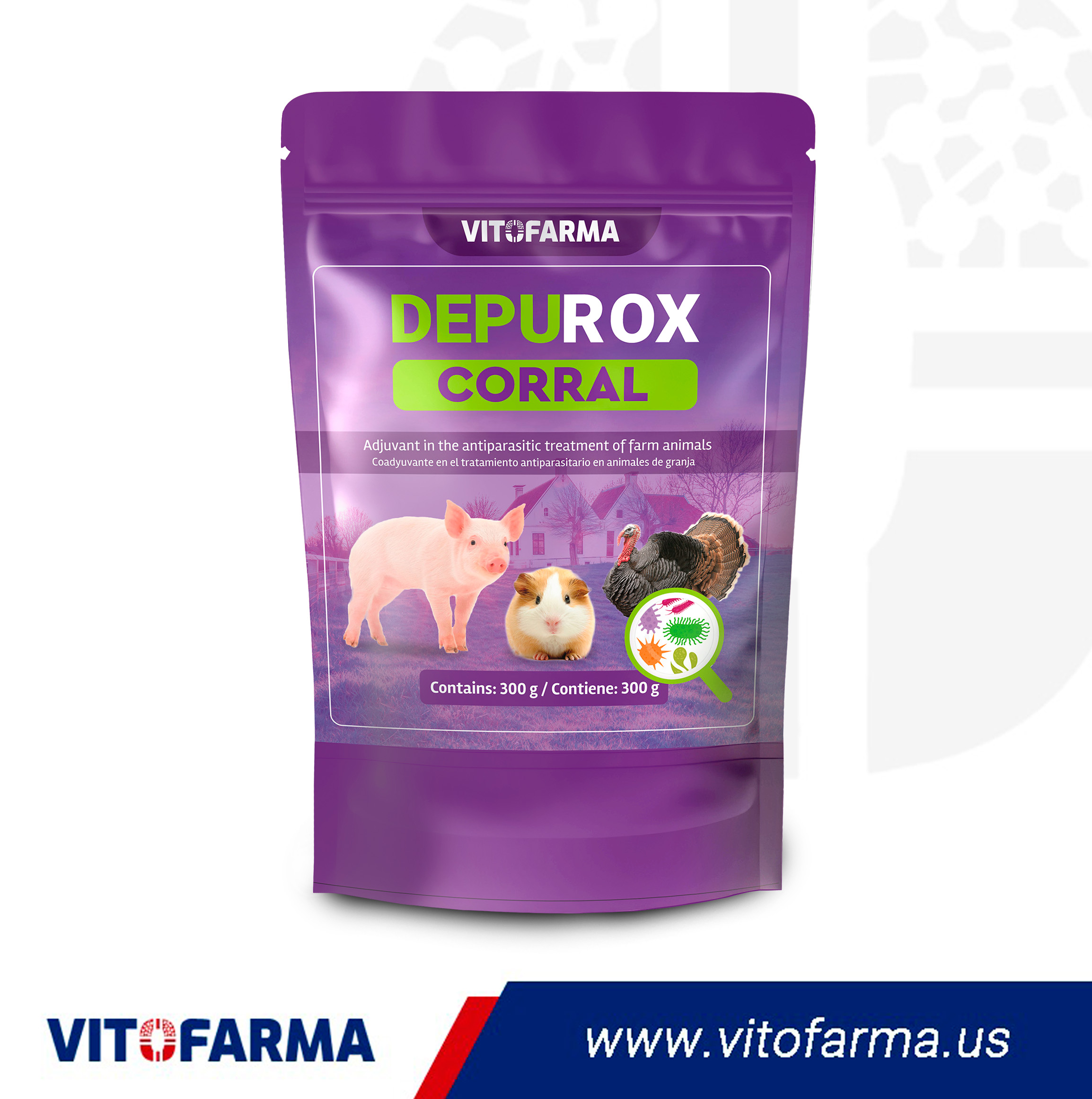 Natural Dewormer for Farm Animals – Depurox Corral 300g