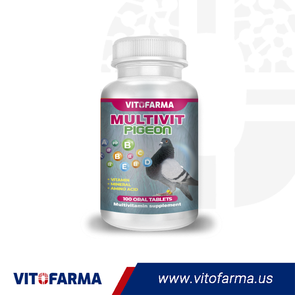 COMPLETE VITAMIN FOR PIGEONS – MULTIVIT PIGEON 100 TABLETS