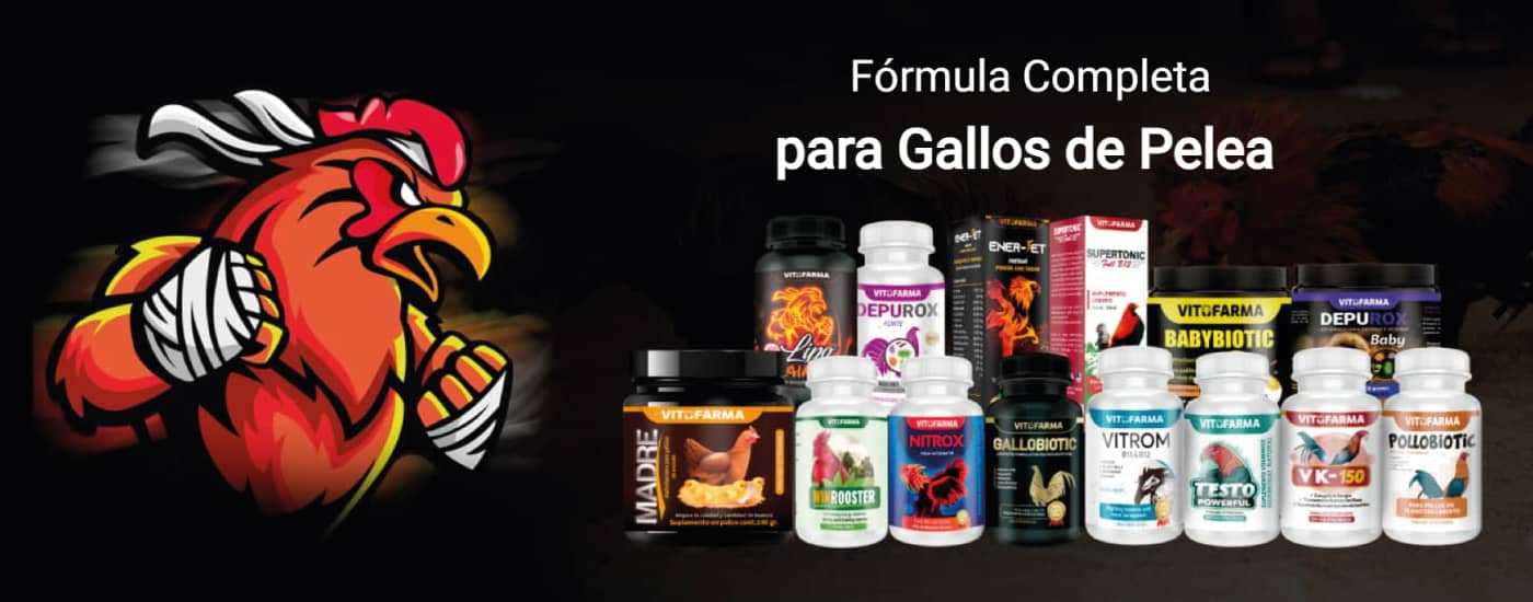 Venta de Formula Completa para Gallos de Pelea 1 Lima Peru