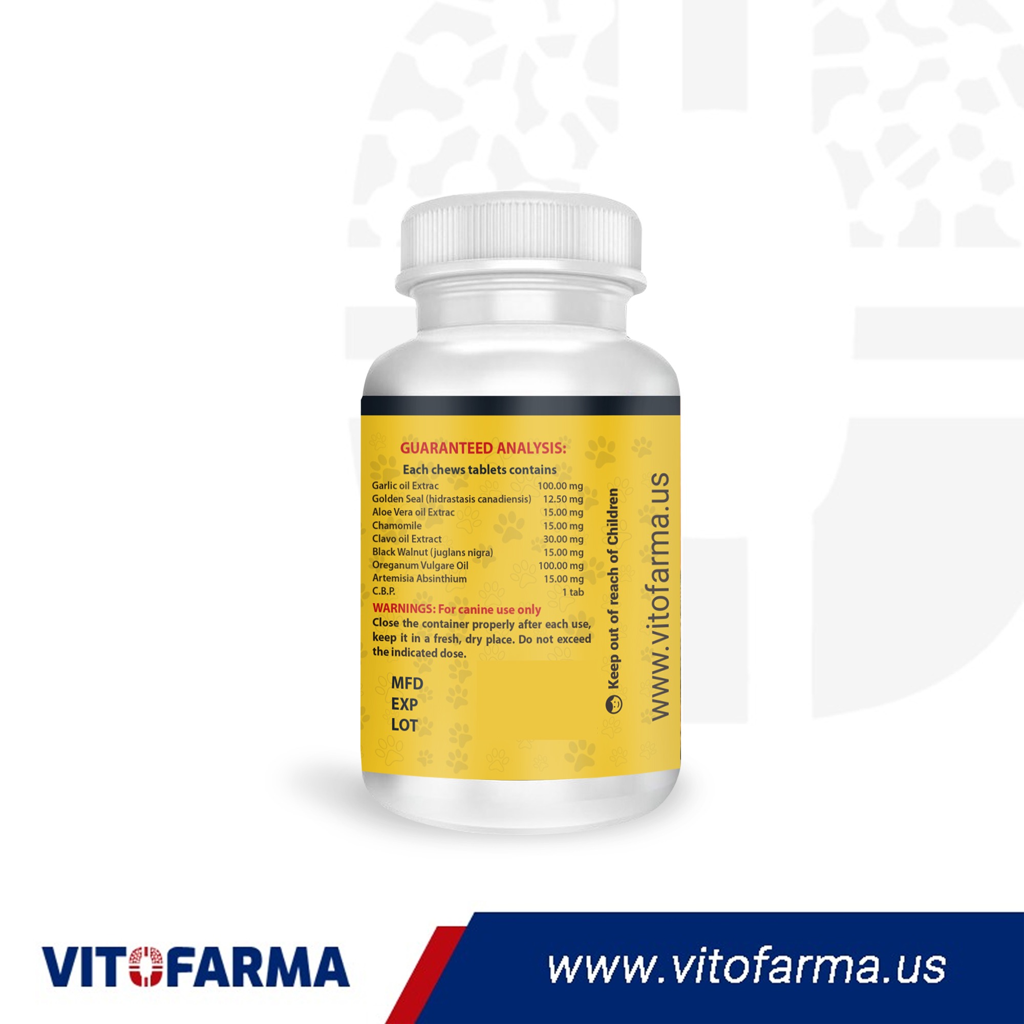 Flea and Tick for Dogs – 12 Tablet chew