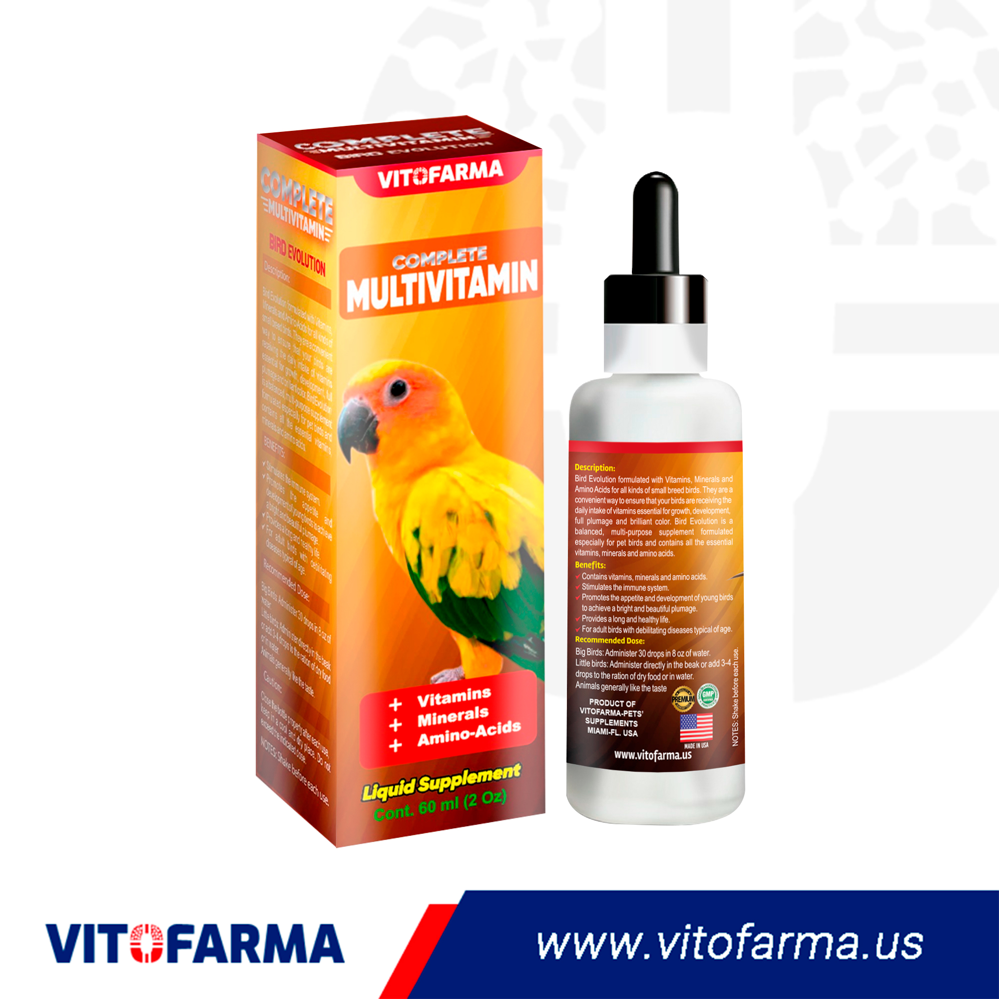 BIRD EVOLUTION Multivitamins for Birds