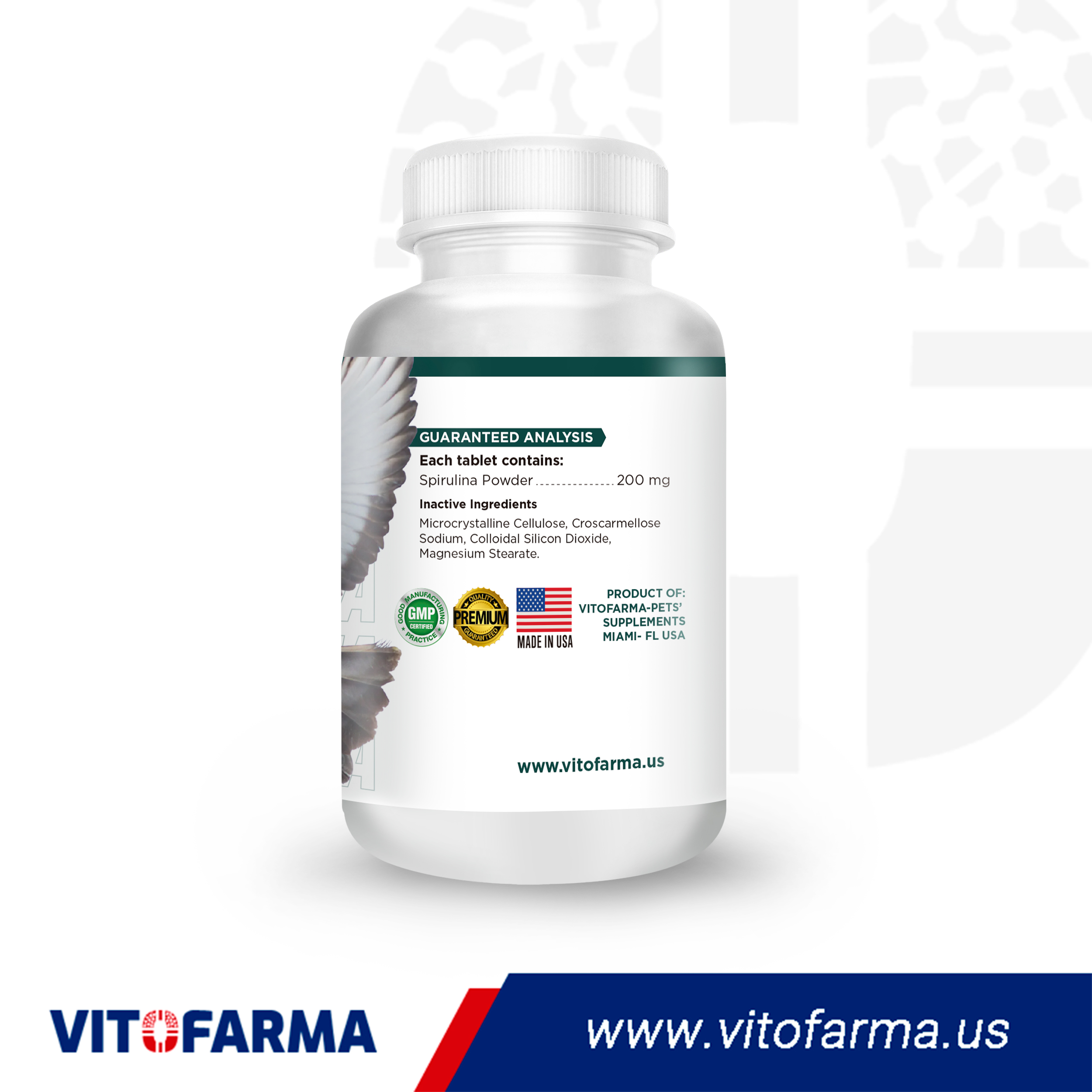 Spirulina for Pigeon 150 tablets