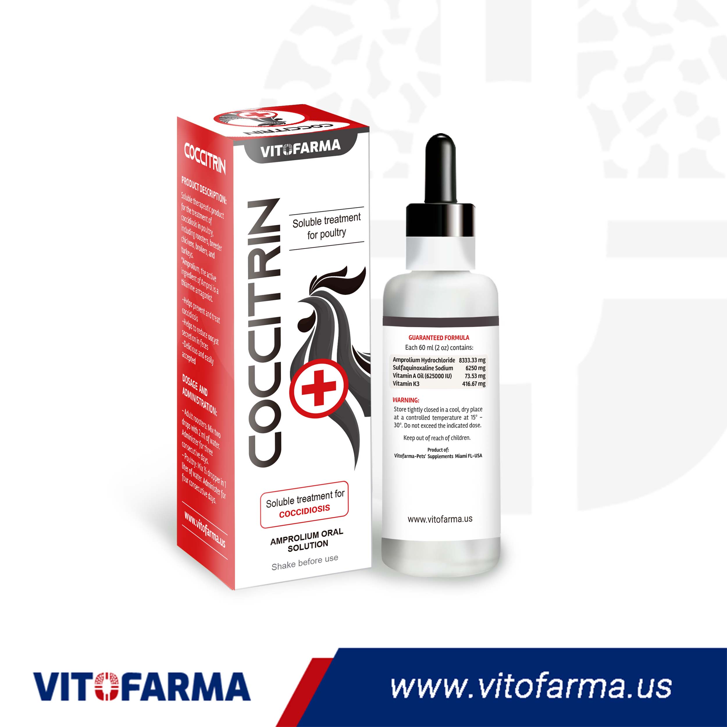 Coccidiosis Treatment For Rooster – Coccitrin 60ml