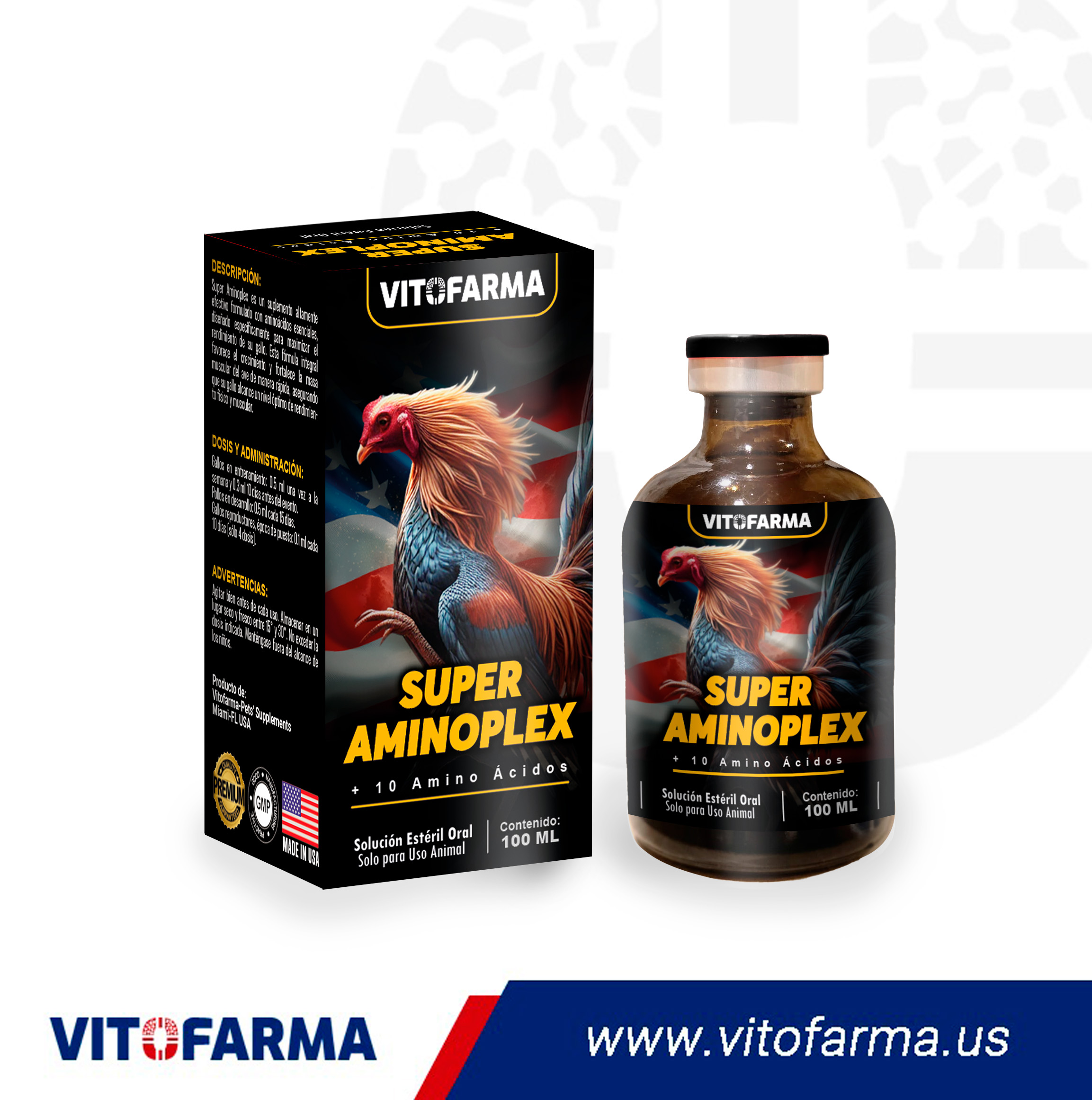 Super Aminoplex – Sterile Solution 20/50/100ml