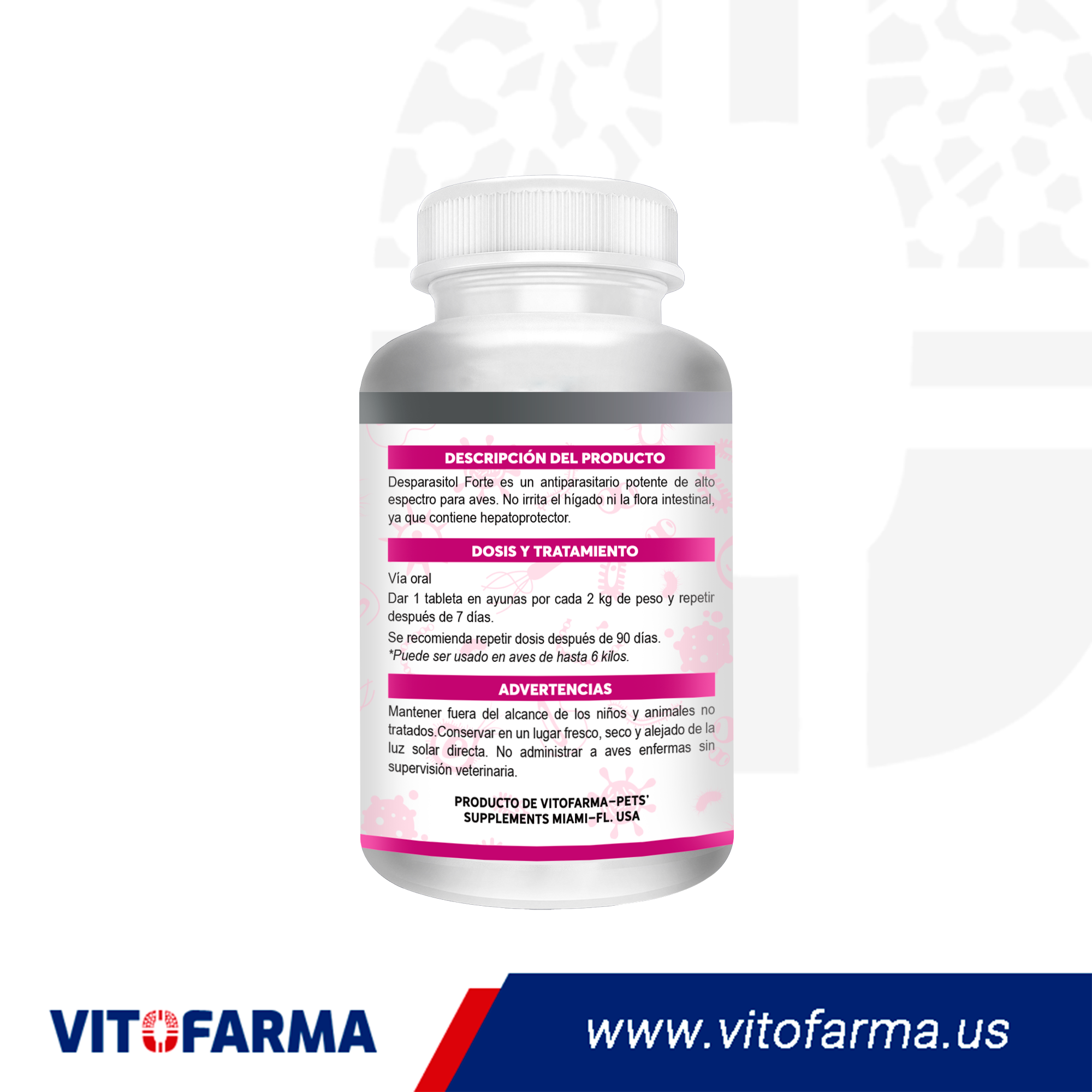 Desparasitol Forte for rooster