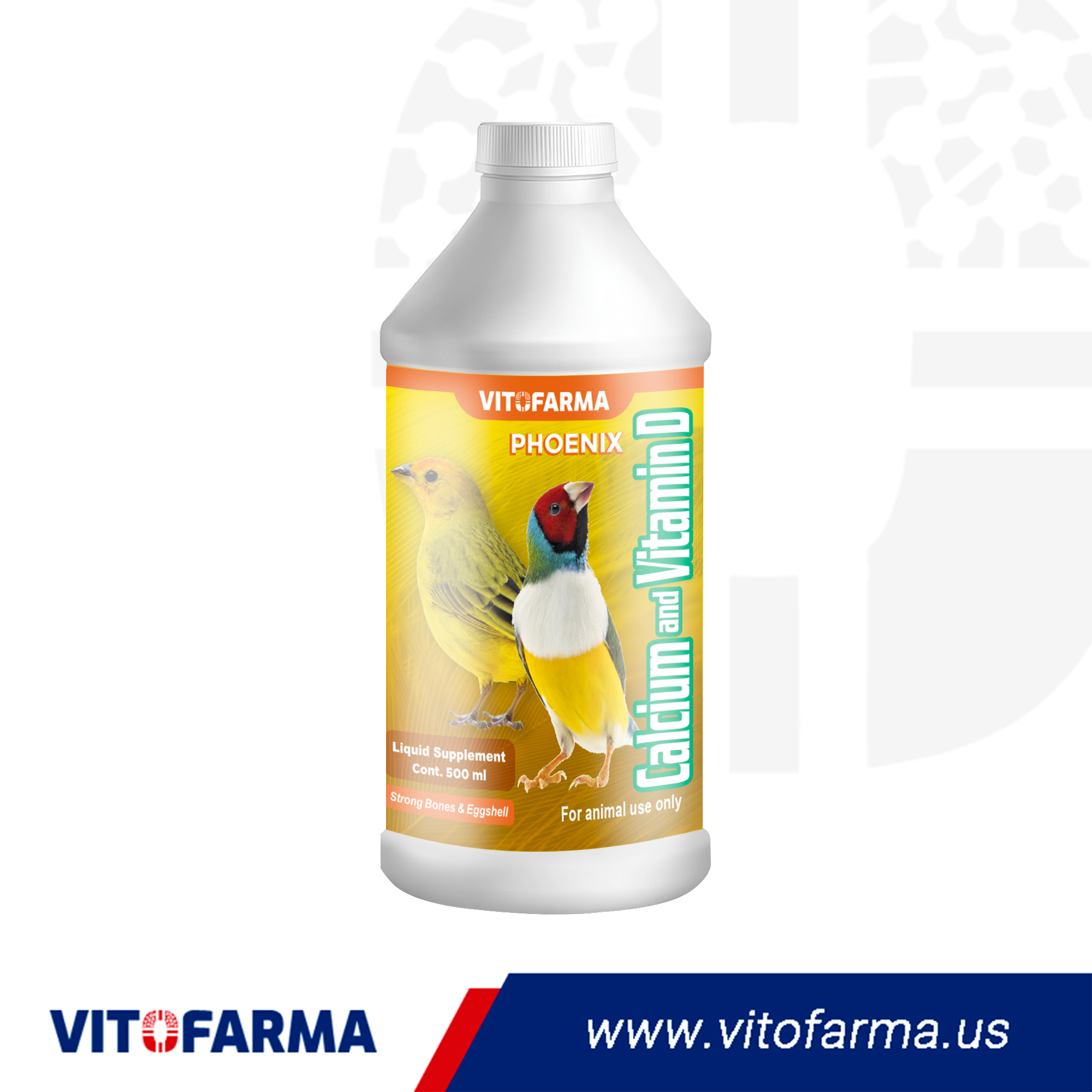 PHOENIX Vitamin D with Calcium for Birds