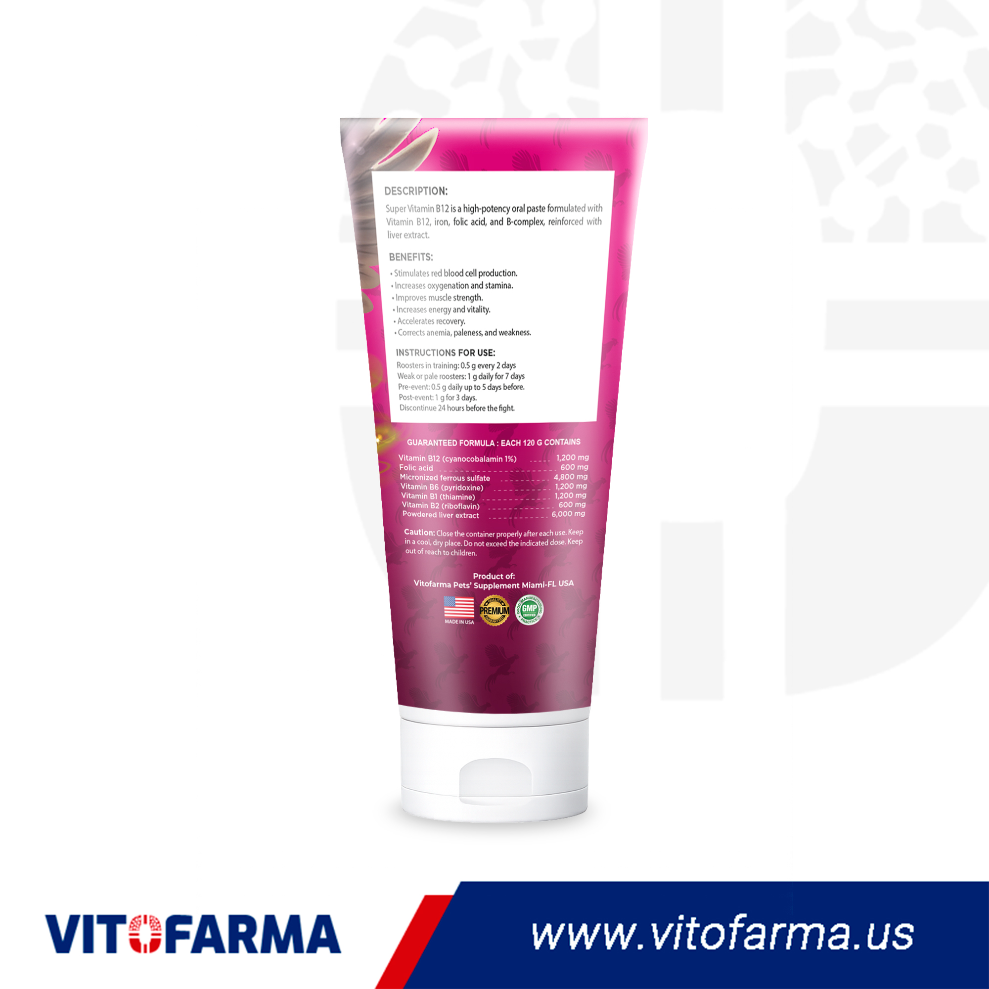 SUPER VITAMIN B12 120G