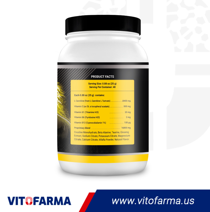 Powder Supplement – Carnitine Horse