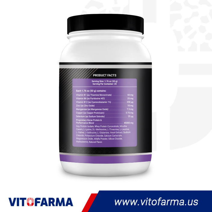 Powdered Supplement for Strong Muscles – Protein Horse