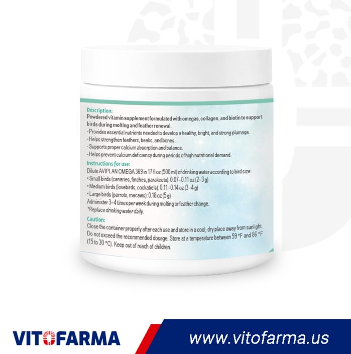 AVIPLAN OMEGA 3.6.9 +BIOTIN 120 g
