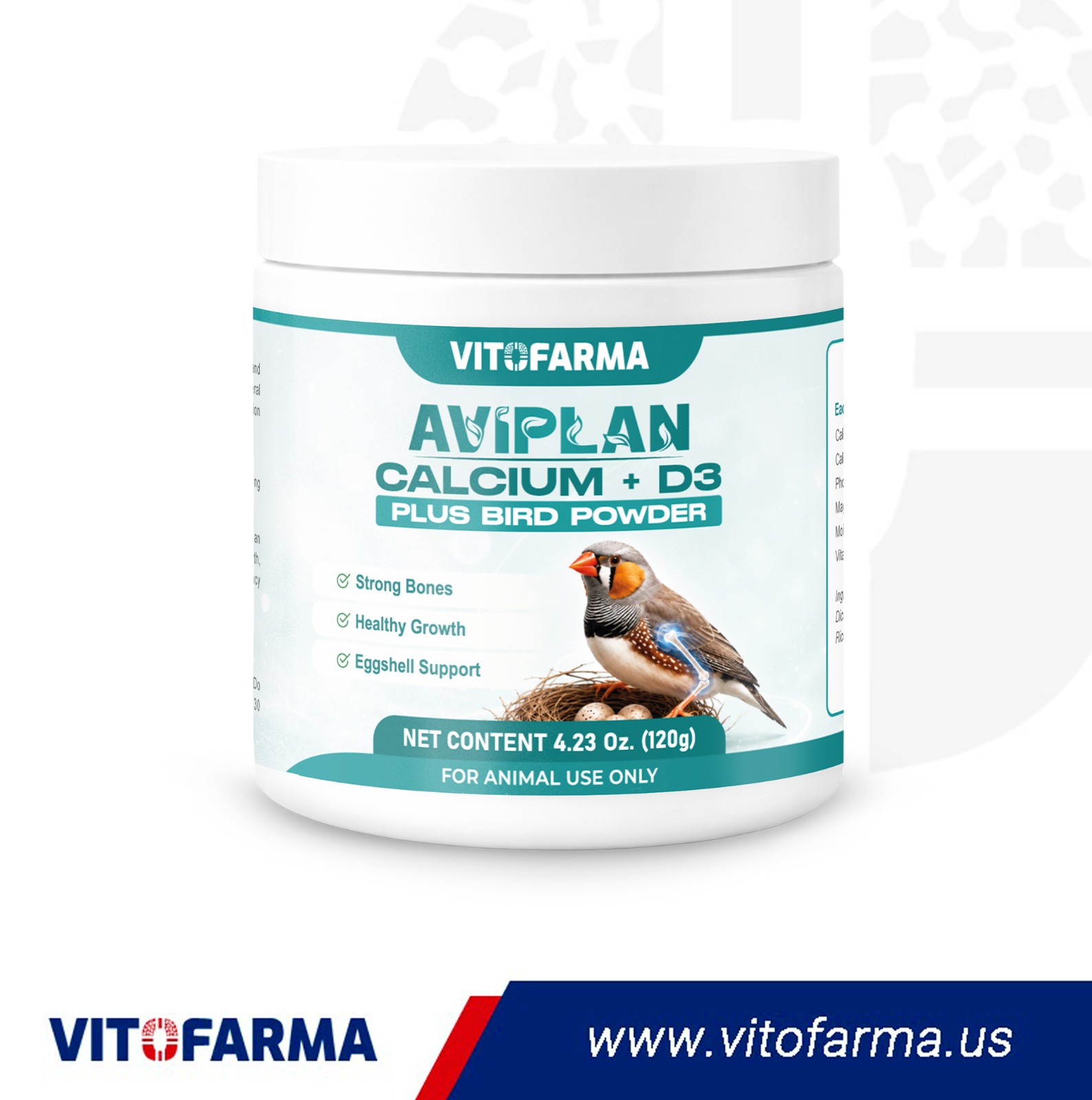 AVIPLAN CALCIUM + D3 120 g